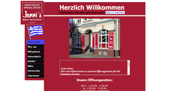 Desktop Screenshot of jannis-imbiss.de